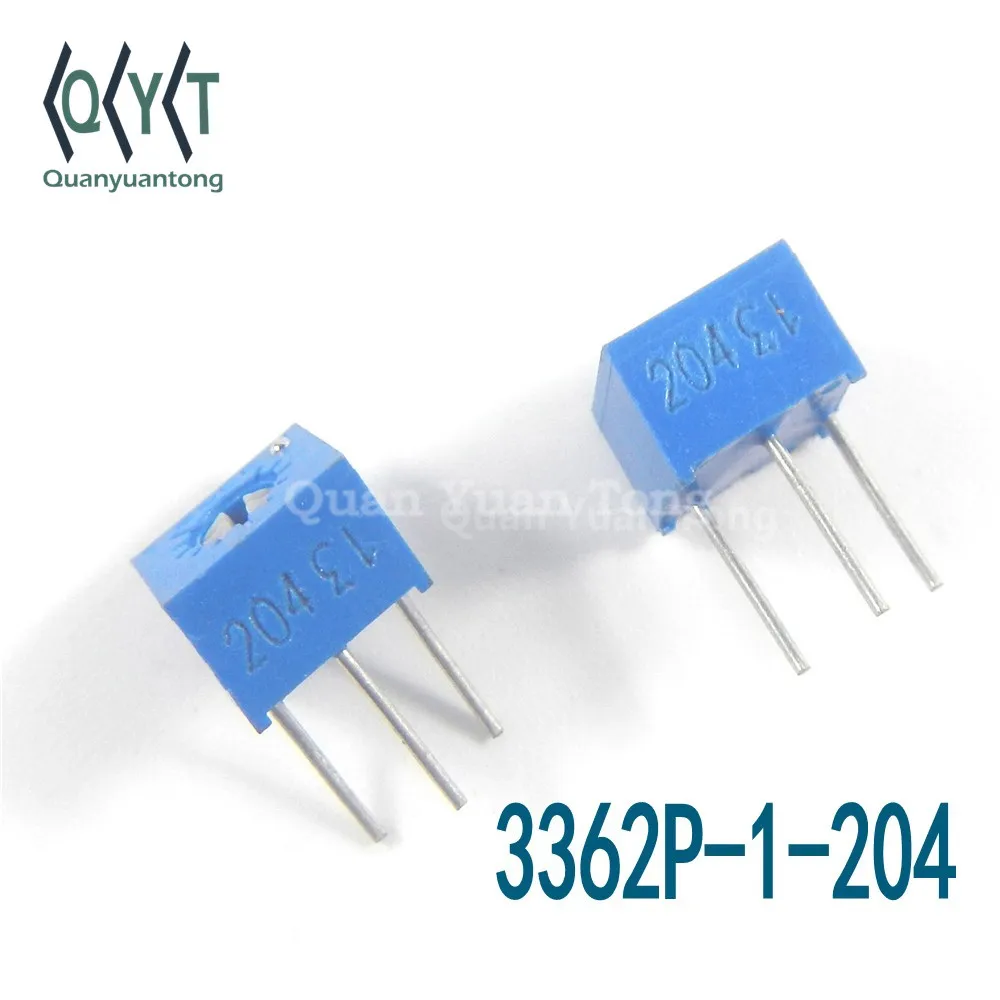 5 x 200K OHM CERMET POTENTIOMETER 15 TURNS 3006 3006P