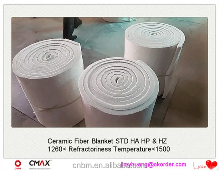Msds Thermal Insulation And Refractory Ceramic Fiber Blanket For Glass