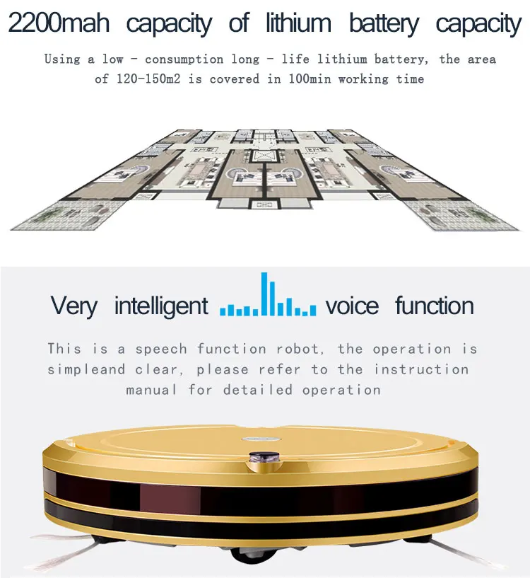 OEM floor cleaning automatic robot vacuum cleaner