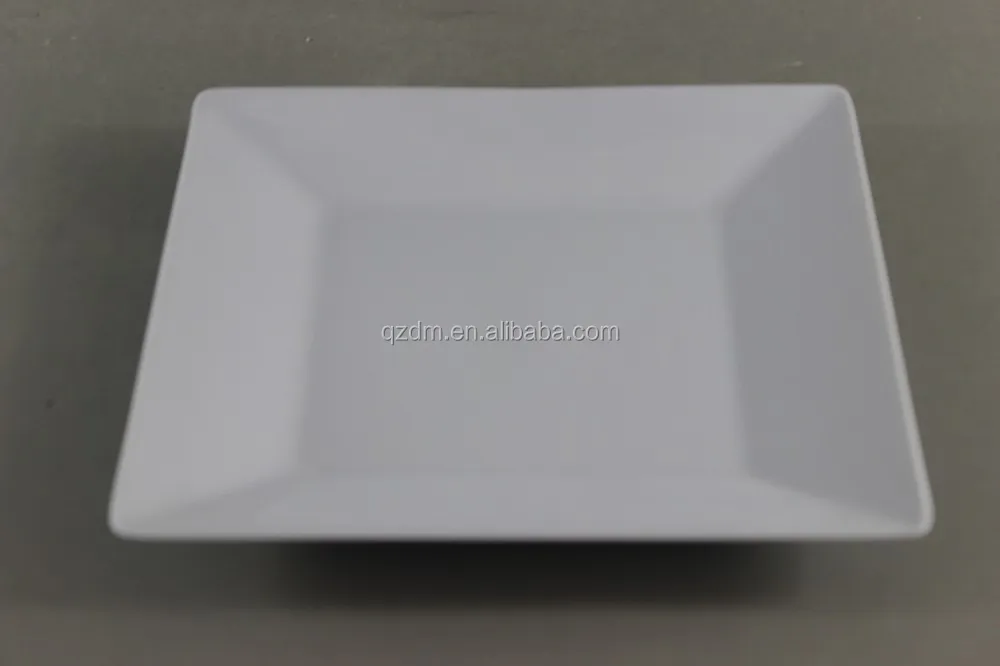 Square Shape Melamine Dinner Plate For Sale