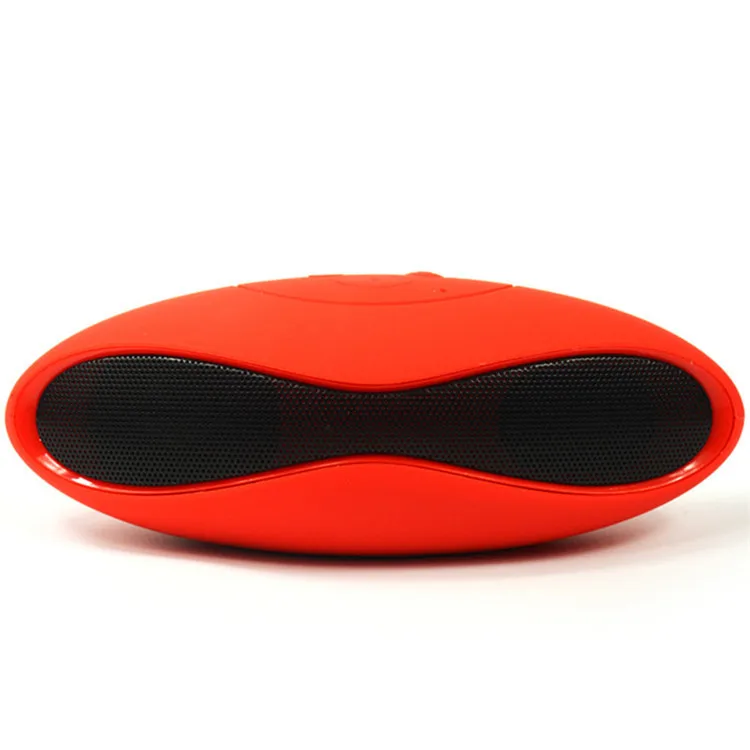 Mini X6 Portable Wireless Bluetooth Speakers Hifi Boombox Audio Music Player Subwoofer Rugby Ball Speaker for Phone Car