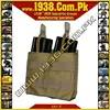 1938@ Tactical Simple Stacker 2 Magazine Pouch - {Made -To- Order} - Police Gloves - Tactical Gloves - Military Gloves