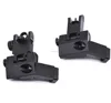 Hunterking AR15 AR 15 1 Pair Tactical BUIS Front and Rear Iron Sight Flip Up 45 Degree Offset For Rifle Gun Accessories