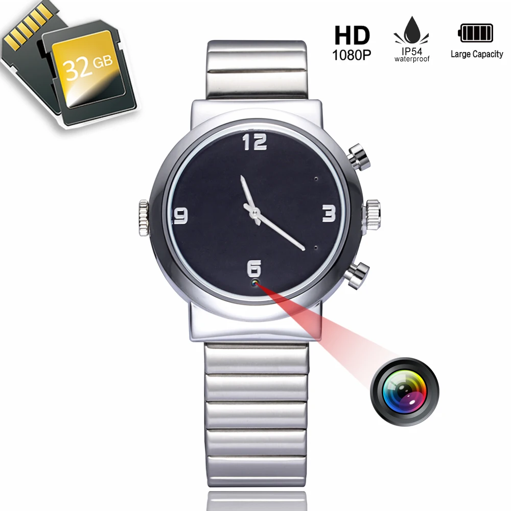 Waterproof Watch DVR Built-in 16GB watch mini Hidden DVR video recorder 1920*1080P 30fps Sports wrist watch