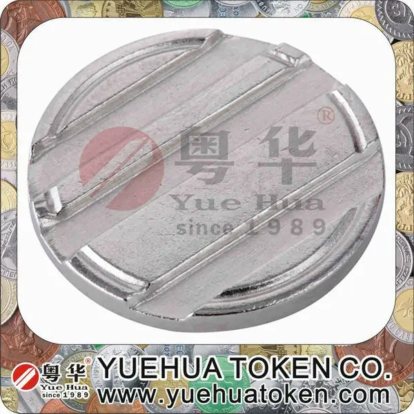 Silver Color Grooved Token.jpg