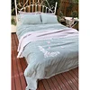 Support Small Orders Blue Bed Sheet Fabric Weight 4pc Bed Sheet Set