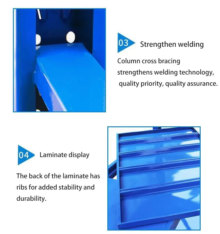 Estante De Almacenamiento De Material Metálico Ligero De Alta Calidad