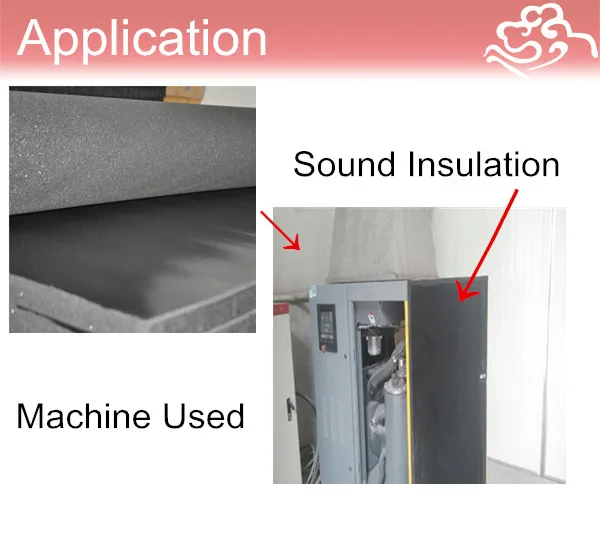 Heat Insulation Foam Combined Air Compressor Vehicle Ventilation Kits Universal Sound Insulation
