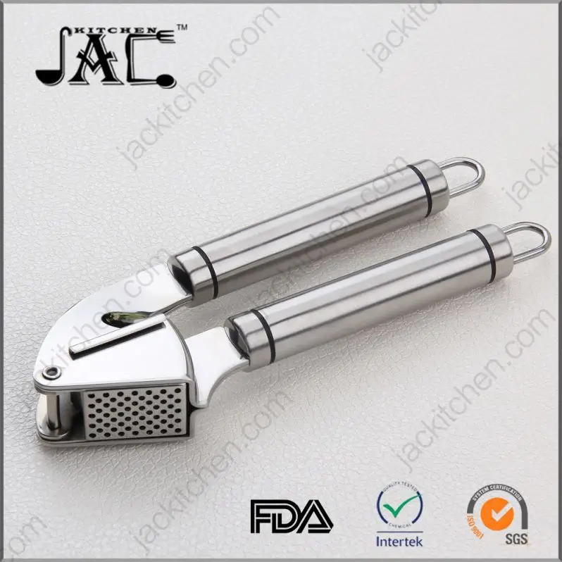 Kitchen Gadgets Practical Stainless Steel Garlic Crusher Grinder