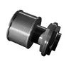 AISI316 media resin trap strainer filter