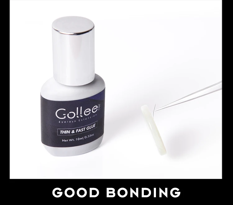 Gollee Black 68 Weeks Long Retention Eyelash Extension Professional