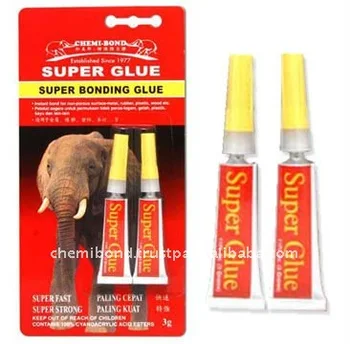 super glue and acrylic