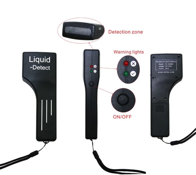 2018 New Type Handheld Liquid Safety Detector Portable Dangerous Liquid