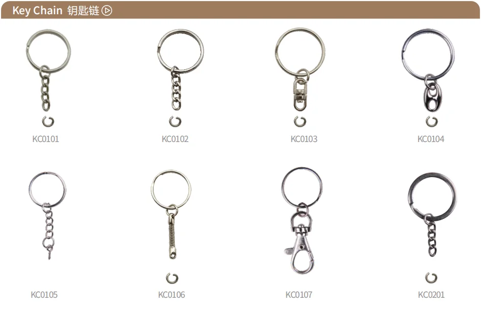 Custom Metal Key Chain Keychain With End Ring Attachment Buy Keychain