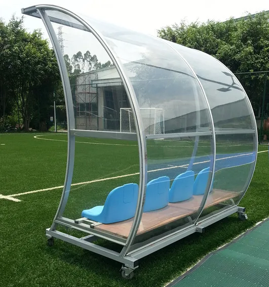 Movable Team Dugouts Football Field Dugout For Soccer Arena Buy Team