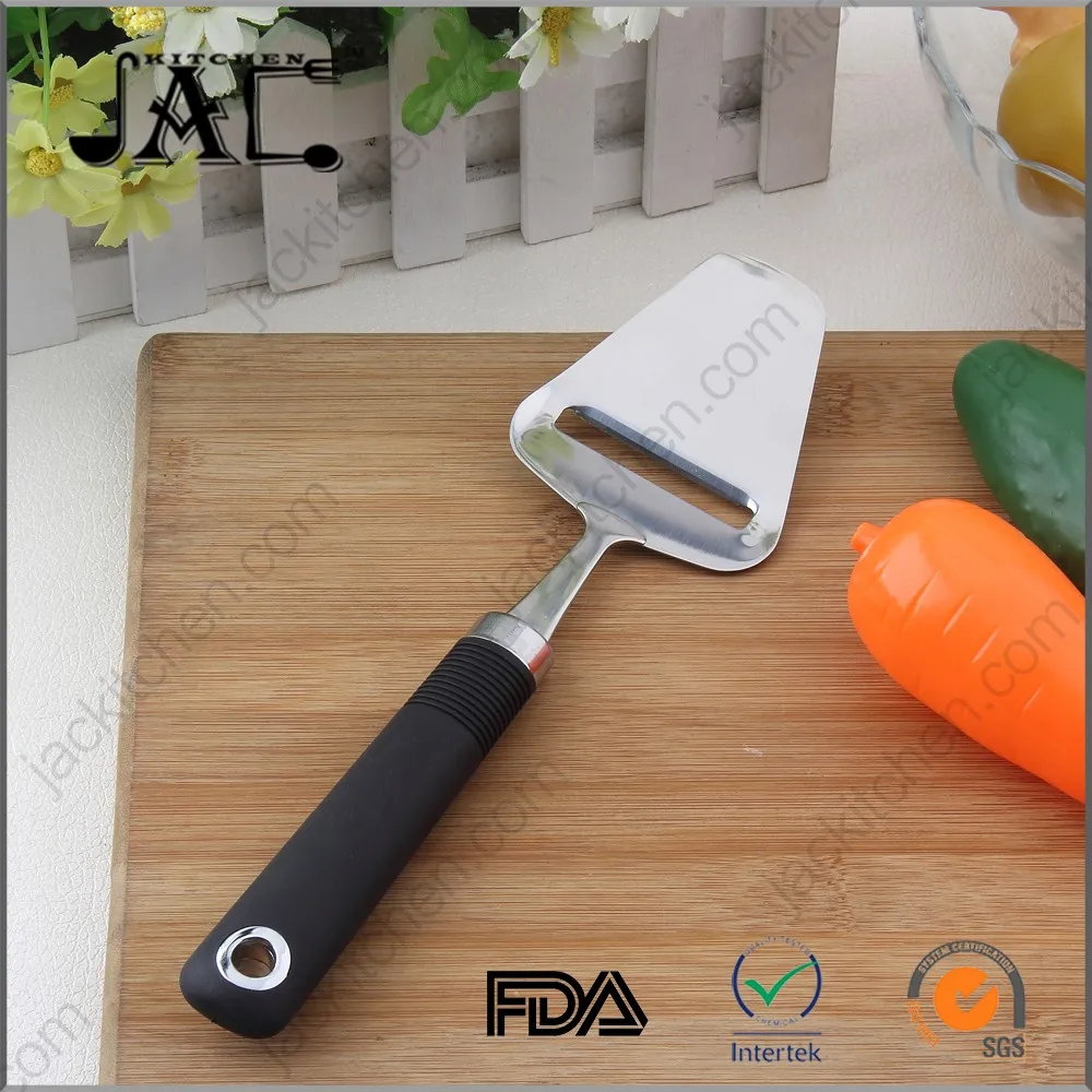 High Quality Stainless Steel Cheese Slicer with Black Handle
