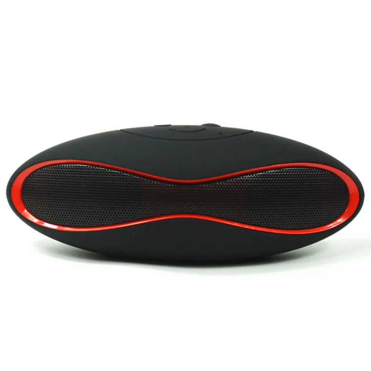 Mini X6 Portable Wireless Bluetooth Speakers Hifi Boombox Audio Music Player Subwoofer Rugby Ball Speaker for Phone Car