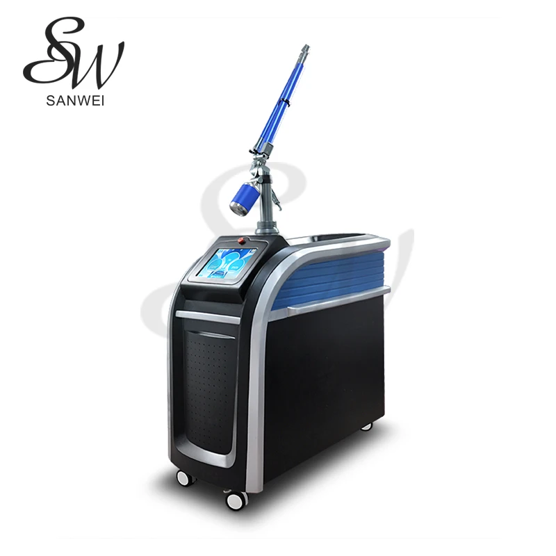 Sanwei SW-C05 portable mini picosecond laser beauty equipment tattoo removal machine for beauty salon or home use