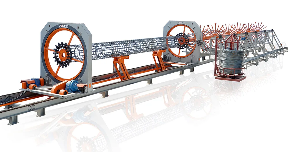 Automatic Construction Steel Reinforcement Pile Cage Making Machine Buy Cage Making Machine