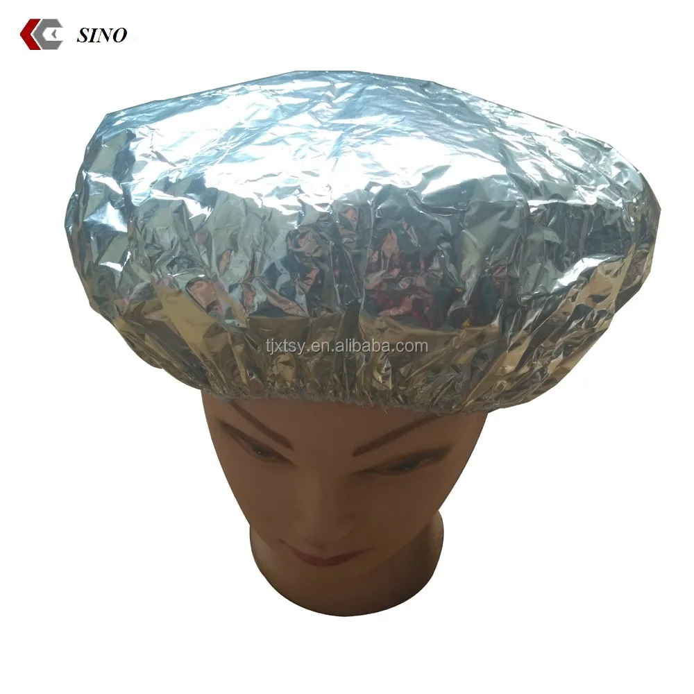 foil shower cap