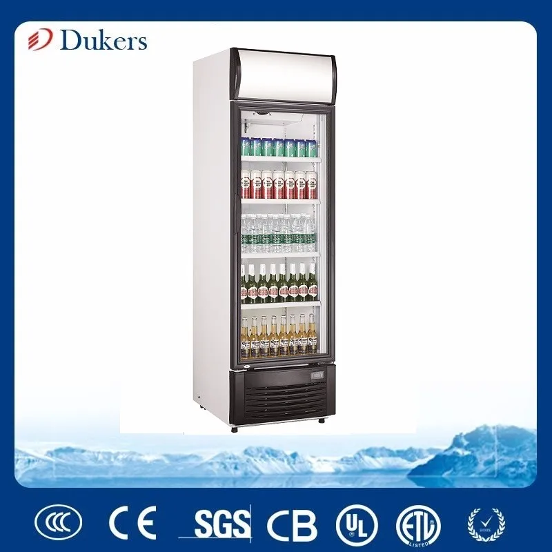 350 Liter Glass Door Upright Showcase Cooler With Fan Cooling Lg 350f Transpa Refrigerator