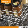 Chrome blind corner optimizer for Kitchen