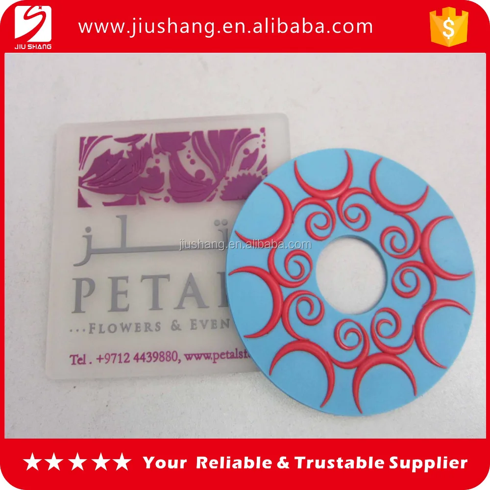 Personalized Transparent Square Pvc Coaster For Tea Beer Mat Buy