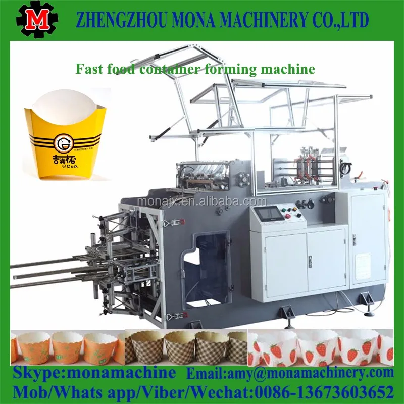 Kraft Paper Food Meal Carton Cardboard Lunch Burger Box Product Making