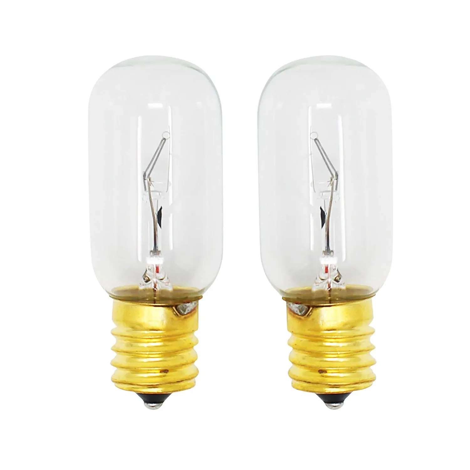 2-Pack Replacement Light Bulb for LG 1266875 Microwave - Compatible LG 6912W1Z004B Light Bulb
