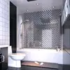 Concise ivory colour swimming pool 18.5*18.5 ceramic mosaic tile
