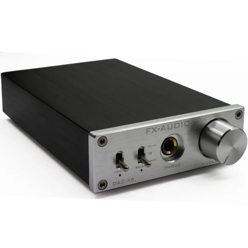 Fx-audio Dac-x6 Cs8416+cs4398 Portable Usb Dac With Headphone 