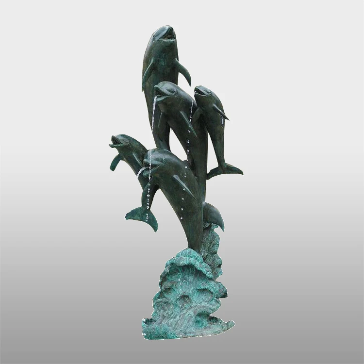 Metal Decorative Life Size Dolphin Statues For Swimming Pools Buy