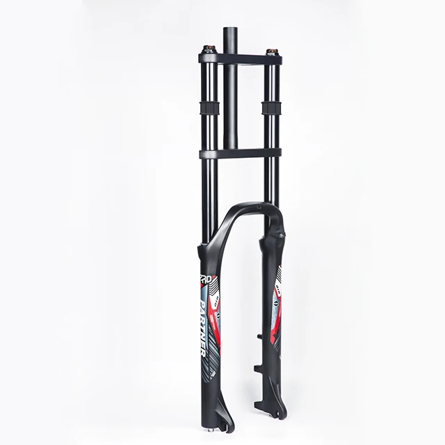 26 Inch Fat Bicycle Double Crown Fork Dh Fr Am Suspension Front Fork