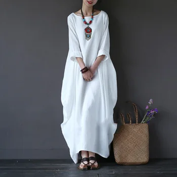 white dress ethnic