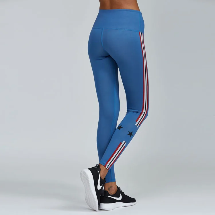 Wholesale Custom Ladies Yoga Fitness Compression Tights 