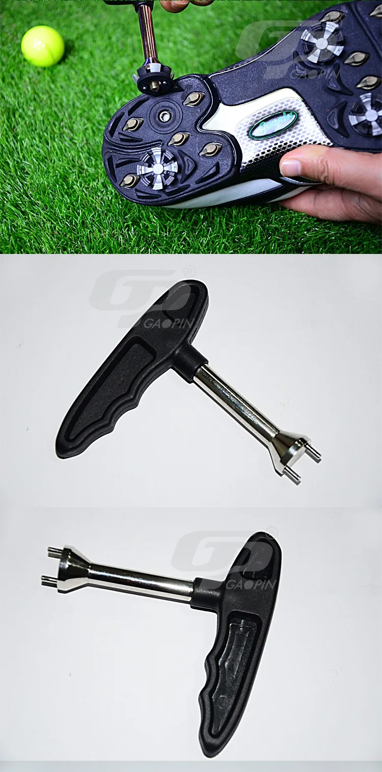 Retractable Golf Spike Wrench & Golf Shoes Spike Wrench & Staginess