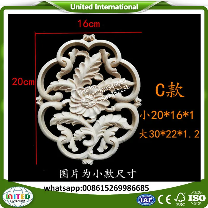 carving rosettes antique wood onlays