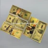 us currency 100 USD one hundred dollars gold foil banknote for money collection