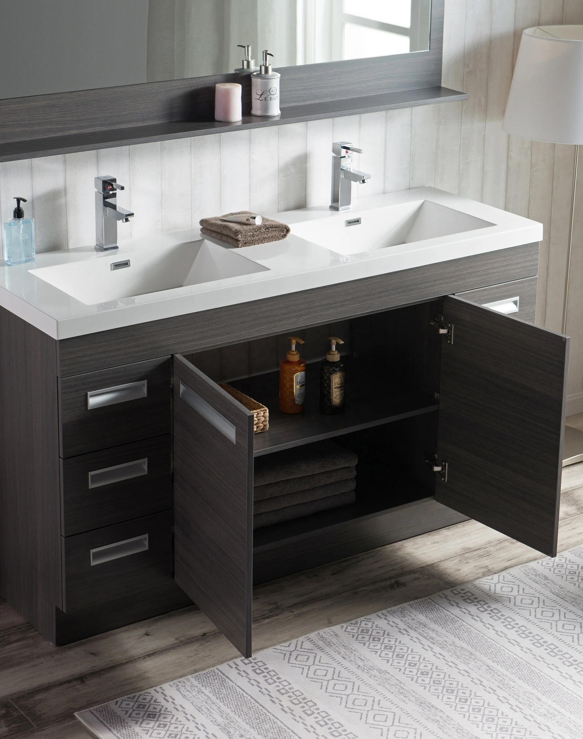 Bathroom Cabinet /melamine Bathroom Vanity Sets - Buy Bathroom Cabinet ...