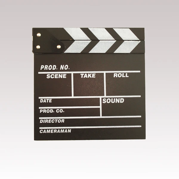 12 HOLLYWOOD MOVIE CLAPBOARDS CLAPPER DIRECTOR MOVIE SIGN #ST28 Free Shipping 