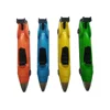 Racing car shape style ball pen in solid color
