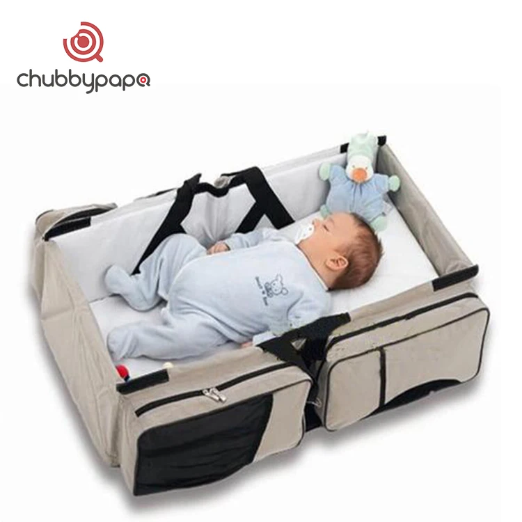 folding baby crib portable