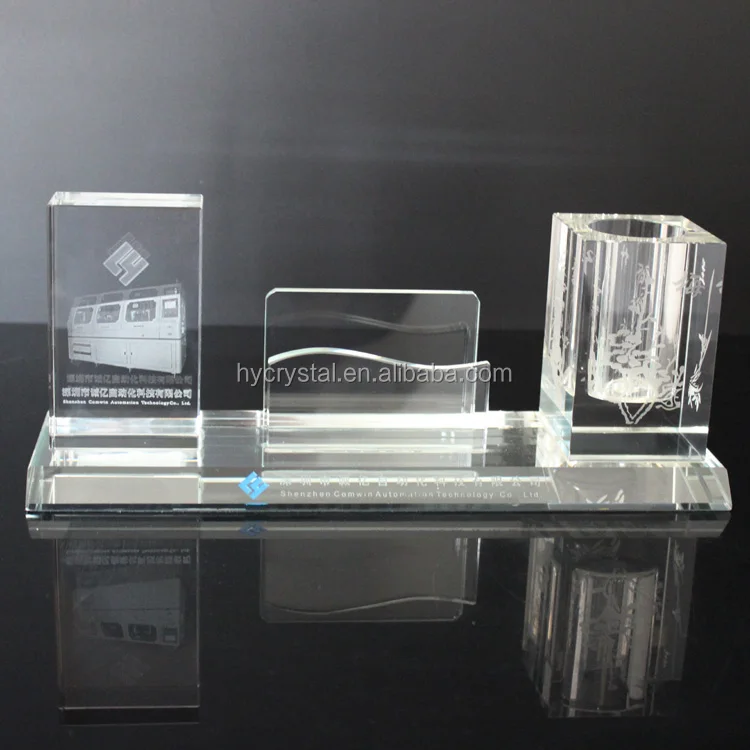 2018 new wholesale best selling crystal office stationery set