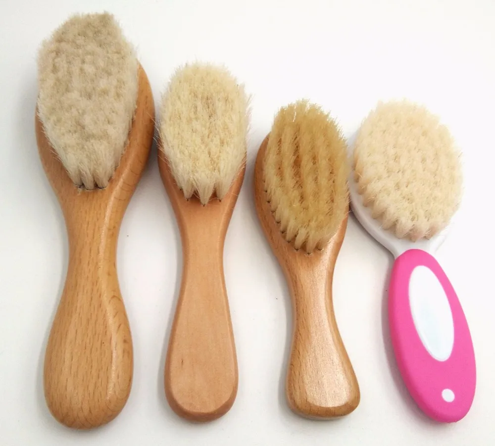 Natural Bamboo Wood Baby Kids Hair Brush And Comb Set Buy Bamboo Hair Brush,Hair Brush,Wooden