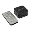 SPDIF TOSLINK Digital Optical Audio Switcher 3x1 with Remote(Three Inputs to One Output)
