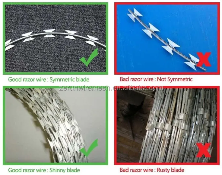 Competitive Price razor barbed wire concertina razor wire razor wire