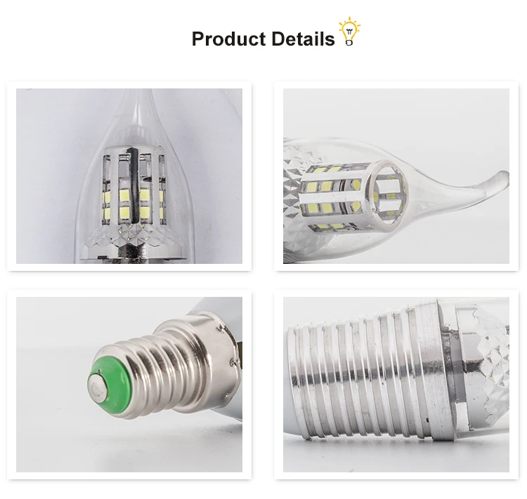 Hot sale E14 warm light LED Candle Light