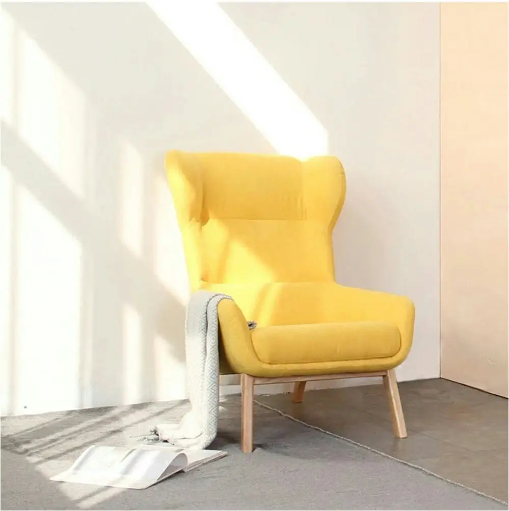 Zeitgenössische Stil Holz Sofa Sessel Halb Liegen Couch Wohnzimmer