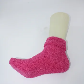 pink fluffy socks