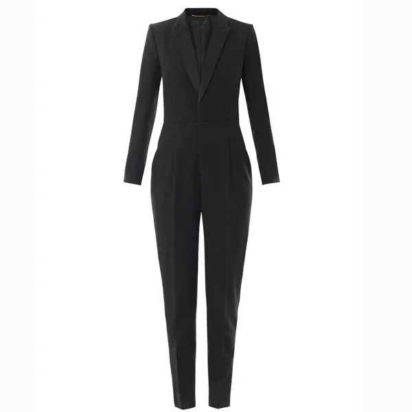 white long sleeve pantsuit